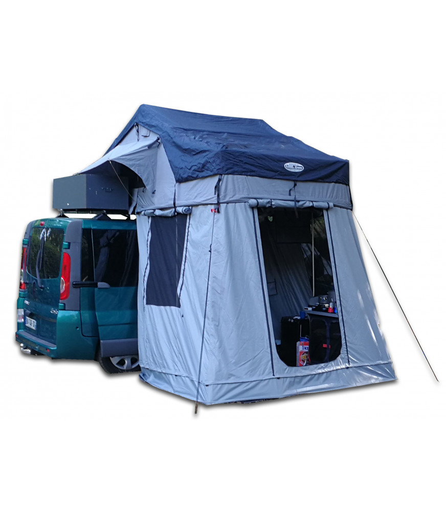 Galerie de toit pour tente de toit en acier 180 cm 4x4 utilitaires 